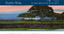 Desktop Screenshot of hualalairealty.com